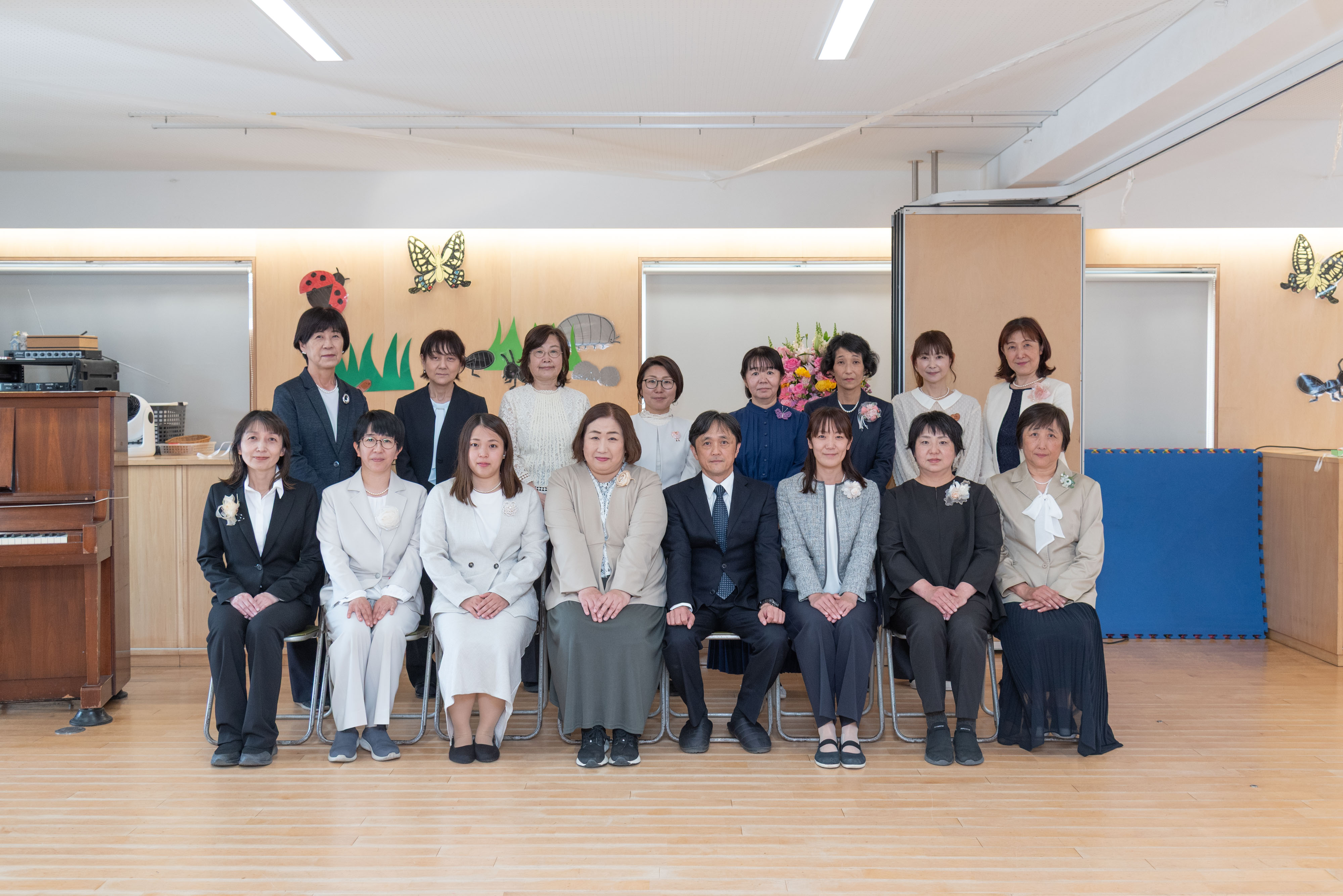 先生たちのご挨拶